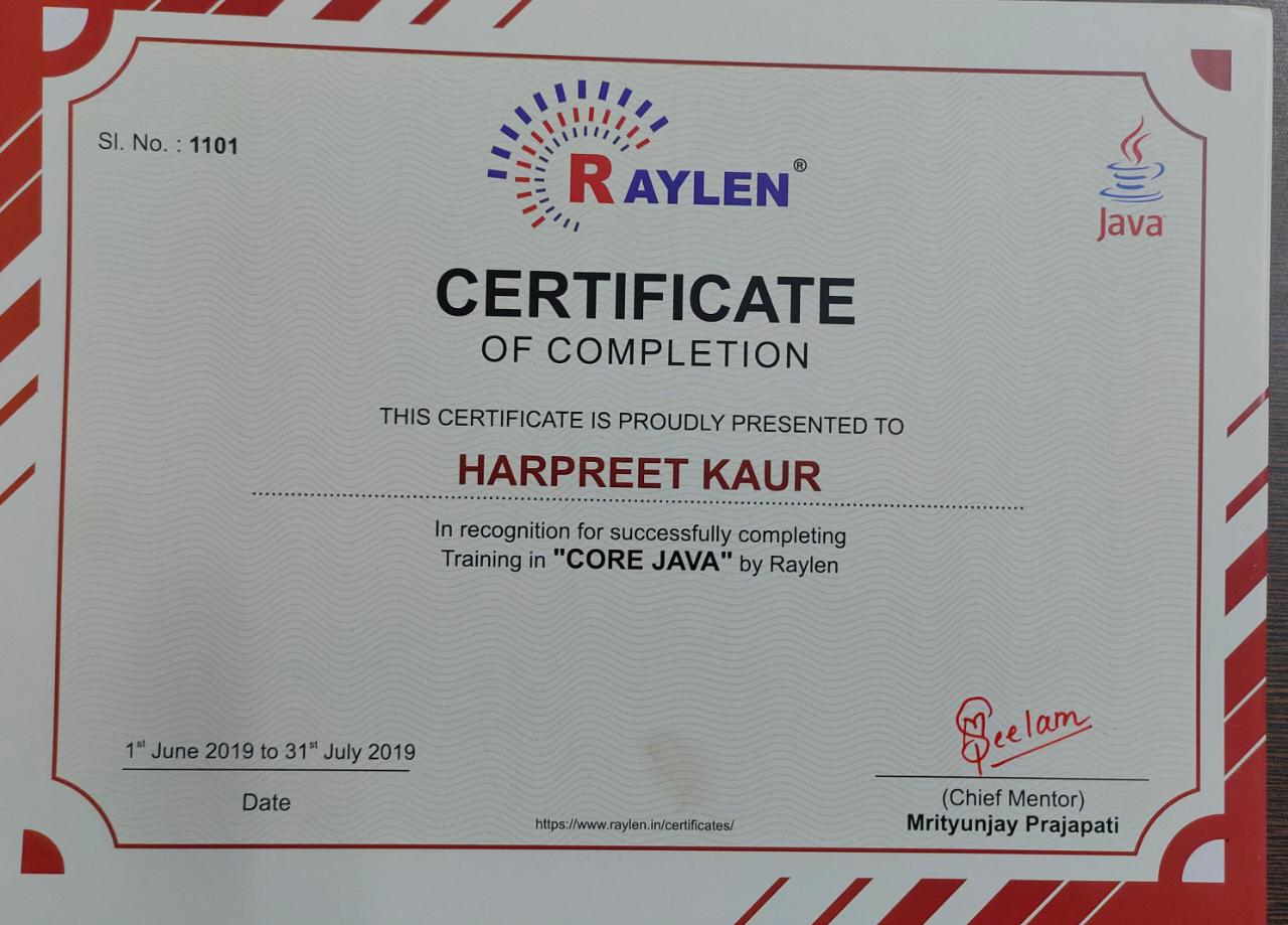 https://www.raylen.in/wp-content/uploads/2019/10/java-certificate-harpreet-kaur-1101.jpg